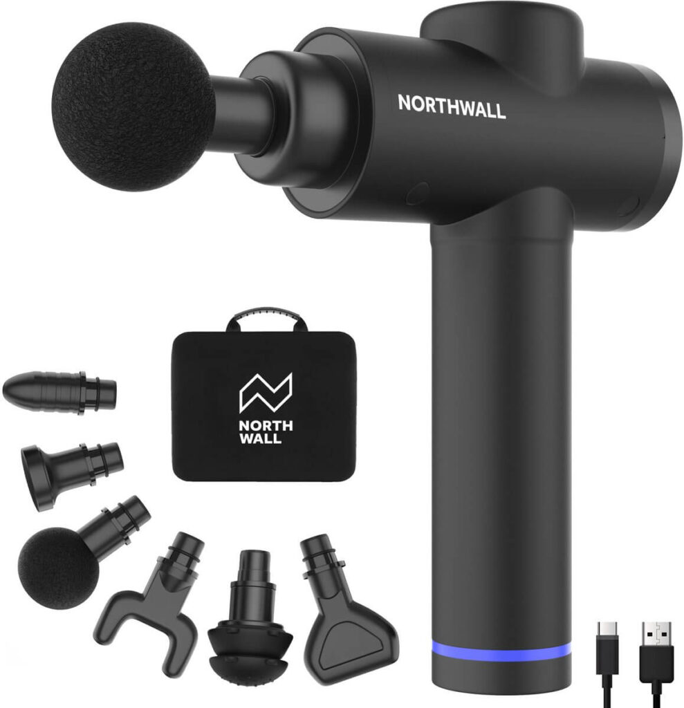 massagegun voor diepe spiermassage bij spierpijn