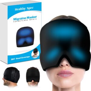 Healthy Spec migraine masker met warm en koud therapie voor hoofdpijn en ontspanning