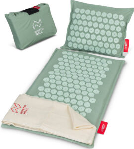 Northwall acupressuur mat met hoge drukpuntdichtheid voor pijnbestrijding in de rug, nek en schouders