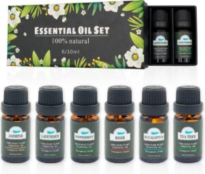 Soft & Silky etherische olie set met verschillende geuren voor aromatherapie