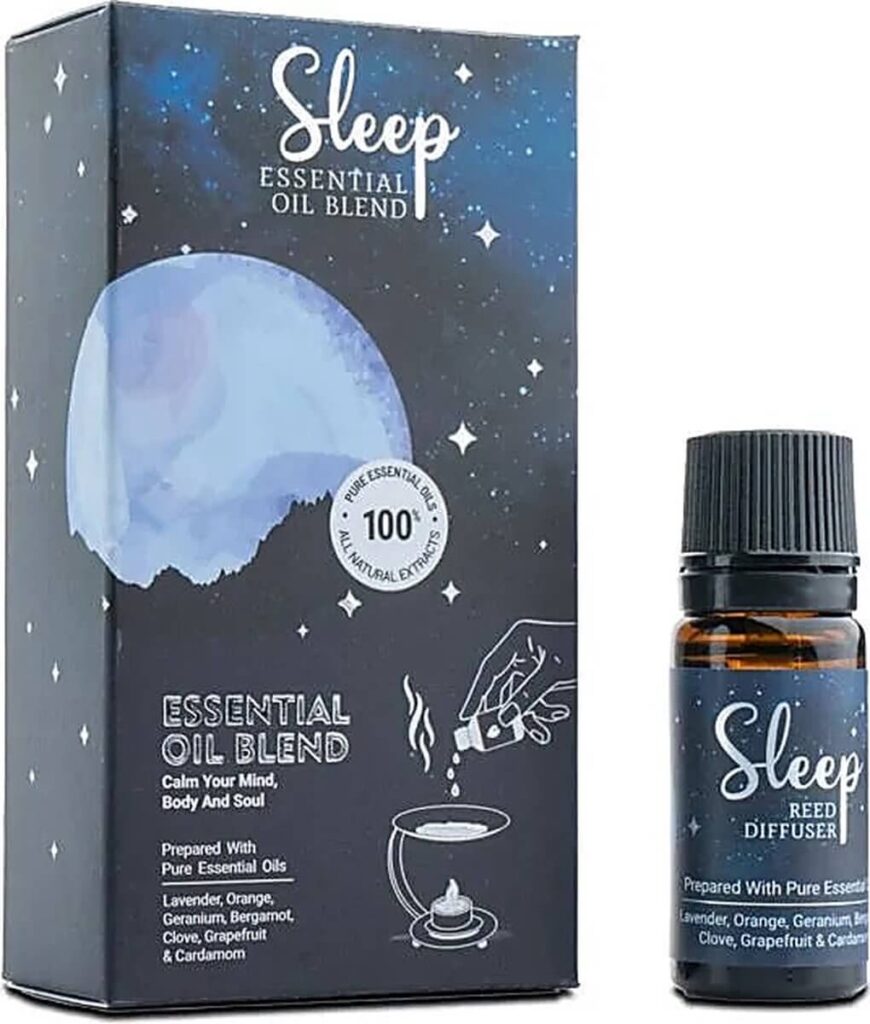 Song of India etherische olie sleep blend voor ontspanning in de avond
